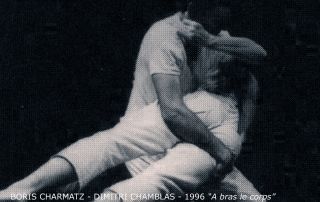 13 – BORIS CHARMATZ 1996 19-20 Mayo96 BORIS CHARTMTZ – DIMITRI CHAMBLAS- A bras le corps