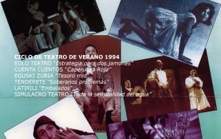 4 CICLO DE TEATRO DE VERANO 1994